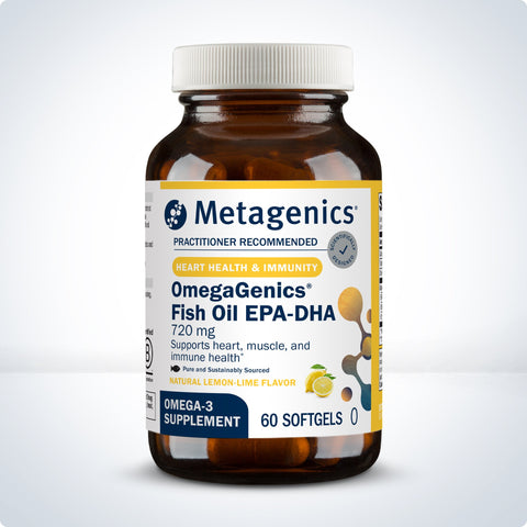 OmegaGenics EPA-DHA 720 Lemon 120 gels