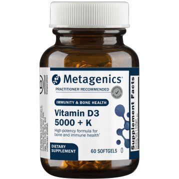 D3 5,000 + K 60 softgels